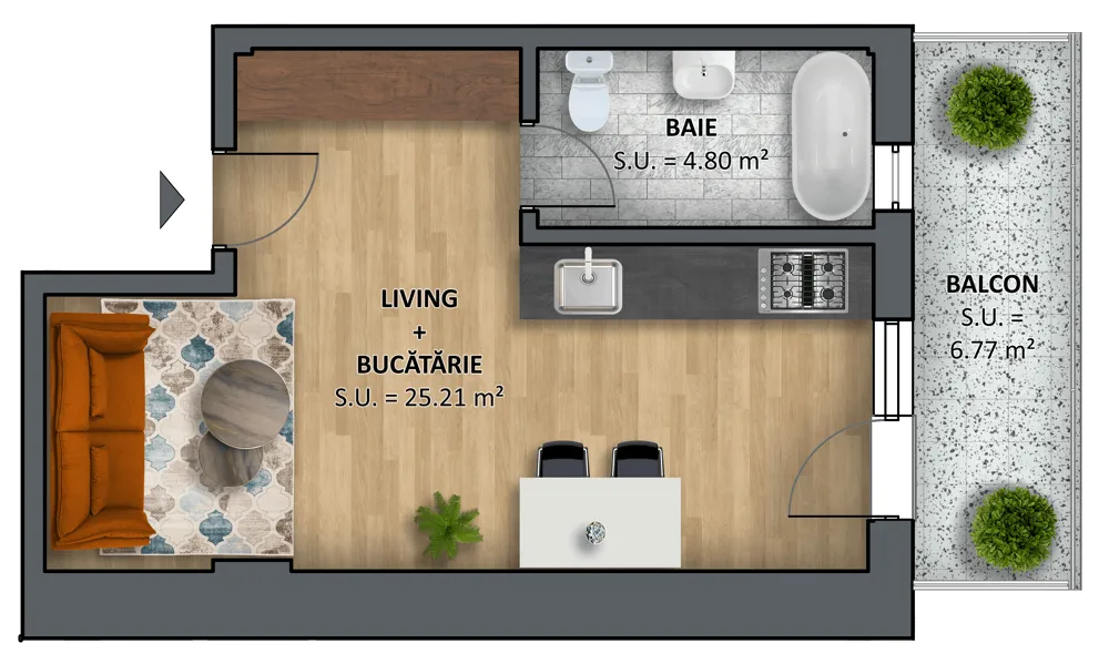 TRL Beach Villa apartmanet 08, 16, 24, 32, 40